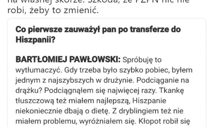 Bartłomiej Pawłowski o RÓŻNICY między Polską a Hiszpanią!